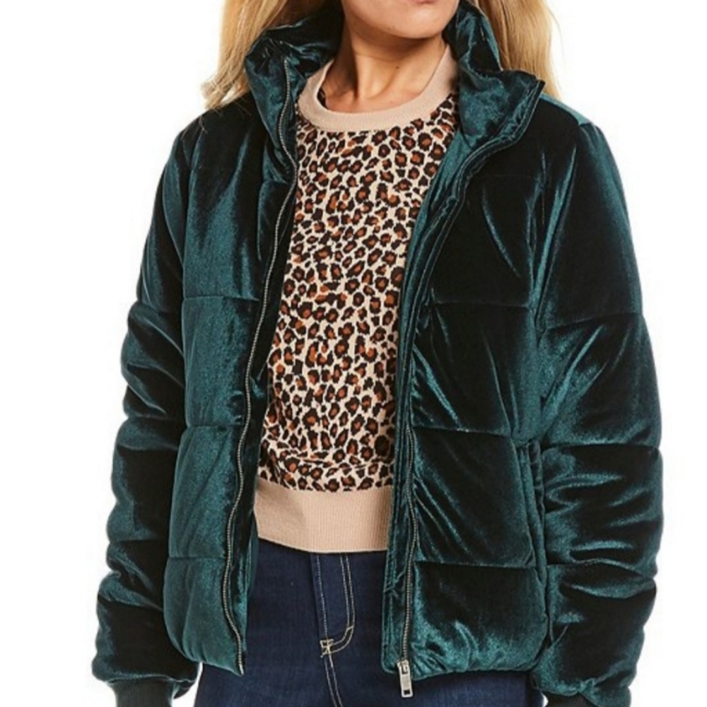 Brand New with Tags Gianni Bini Velvet Bomber XS